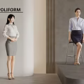 Two Women In Professional Wear In Modern POLIFORM Interior