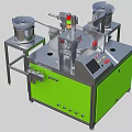 automatic assembly machine 3d model
