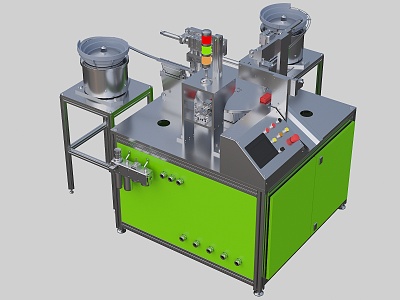 automatic assembly machine 3d model