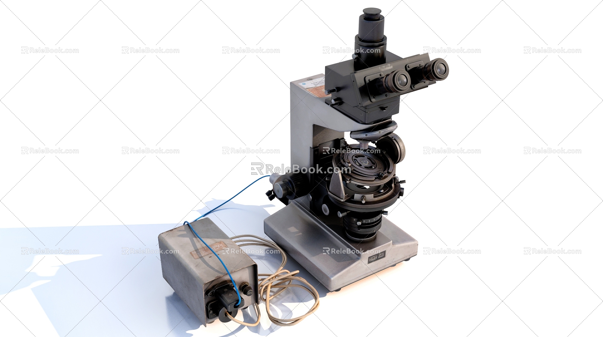 Fei's stage microscope 3d model