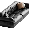 Middle-style multiplayer sofa 3d model