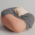 Modern Lazy Sofa 3d model