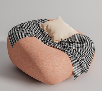 Modern Lazy Sofa 3d model