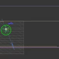 Modern Ceiling Air Cooler Fan with Colorful Blades and Lighting for Indoor Room