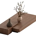 Quiet tea table 3d model