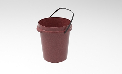 041 bucket shape, container bucket 3d model