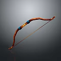 Crossbow Mechanical Crossbow Shift Bow and Arrow Shoot Far Equipment Weapons High-tech Crossbow 3d model