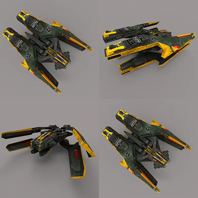 Modern Warship 3d model