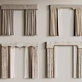 Various Elegant Curtain Styles Featuring Decorative Fringes And Soft Fabric Details