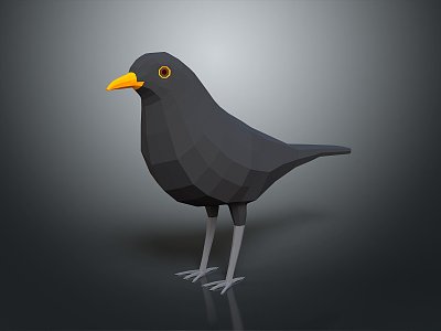 bird game animal cartoon animal realistic animal model