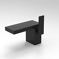 Modern Black Minimalist Faucet With Sleek Design For Contemporary Kitchen Spaces