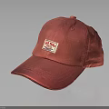 Pink Baseball Cap With White Label Featuring LOVE Text And Casual Fashion Style