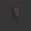 Tomahawk Axe Wooden Axe Handle Axe Mountain Axe Chopping Wood Axe Chopping Wood Axe Magic Axe 3d model
