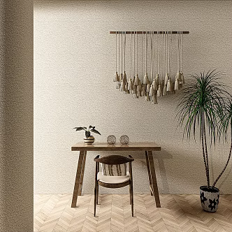 Quiet dressing table 3d model