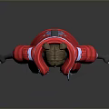 Stylish 3D Character Model Wearing Red Jacket Gray Pants And Green Boots