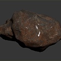 ore stone rock stone 3d model