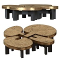 poliform Tea Table Middle Ancient Tea Table Coffee Table Sofa Coffee Table Living Room 3d model