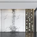 Modern Front Desk 3d model
