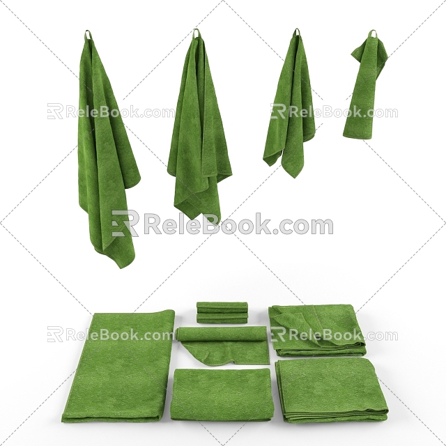 Towel 3d model