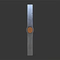 Modern cross draft pickaxe 3d model