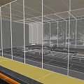 Demonstration area landscape 3d model