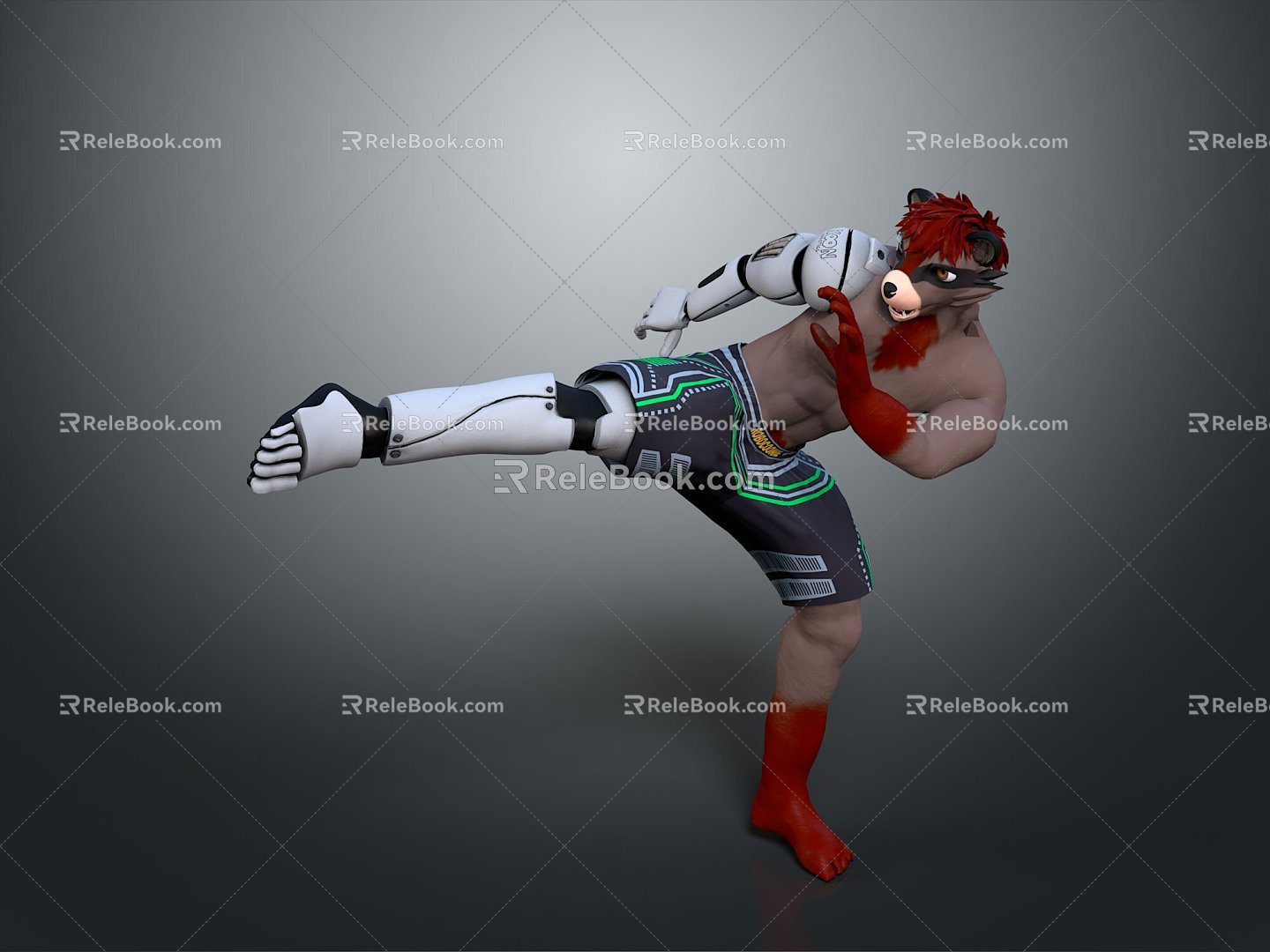 Werewolf Werewolf Warrior Werewolf Soldier Cartoon Werewolf Animation Werewolf Cartoon Characters model