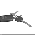 Black Key Shaped Jewelry Accessories With Remote Design And Two Pieces