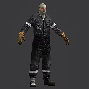 Modern Game Characters 3d model