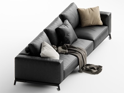 Modern Multiplayer Sofa Antique Multiplayer Sofa 3d model