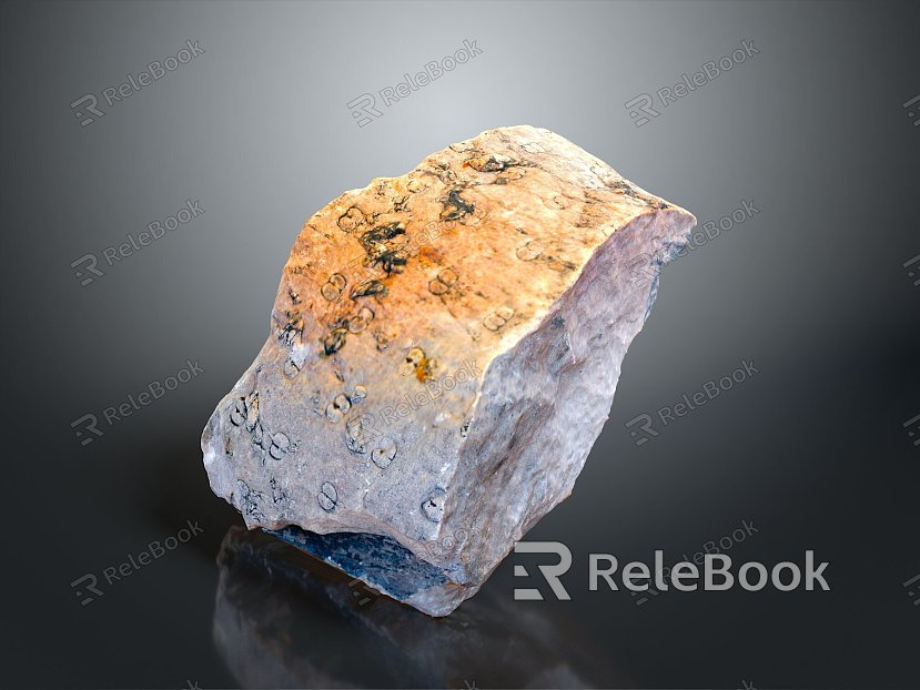 Stone Rock Stone Stone Appreciation Stone Strange Stone Ore Realistic model