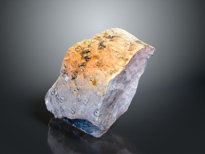 Stone Rock Stone Appreciation Stone Strange Stone Ore Realistic model