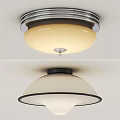 Middle Ages Ceiling Lamp Bauhaus Ceiling Lamp Retro Ceiling Lamp Bedroom Ceiling Lamp Study Ceiling Lamp 3d model