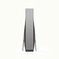 Two Modern Mirrors With Triangle Stand And Sleek Vertical Design