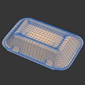 Eco Friendly Rectangular Paper Food Container With Secure Lid And Recyclable Material