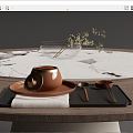 New Chinese Tableware 3d model