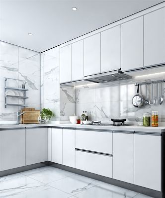 Modern Kitchen Home Kitchen 3d model