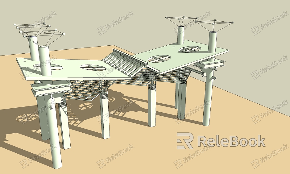 Modern Pavilion model