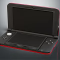 Modern game console Nintendo game console 3d model