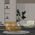 Lazy Sofa 3d model