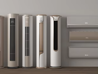 modern air conditioner wall-mounted air conditioner vertical air conditioner 3d model