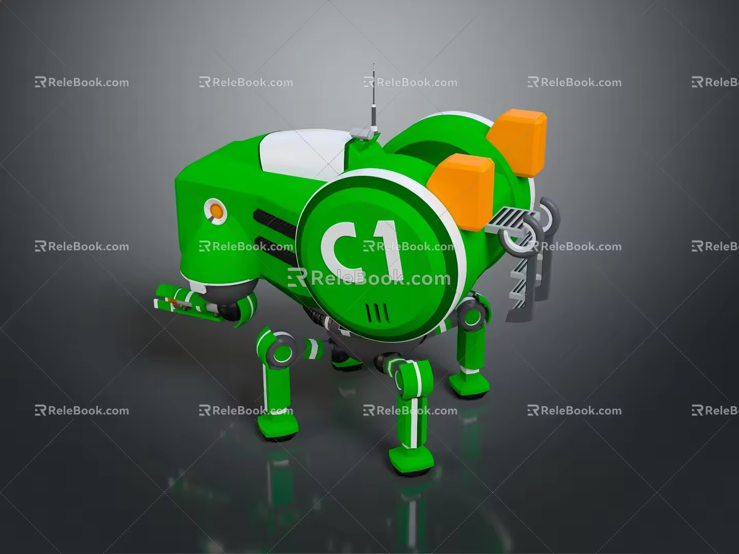 Mech Warrior Mech Soldier Machine Battlearm Mechanical Battlearm Machine Fighter Robot 3d model