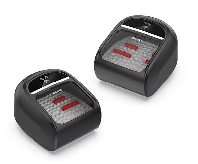 OSIM Black Household Appliances Two Foot Massagers With Red Nodes 3d model OSIM Black Household Appliances Two Foot Massagers With Red Nodes 3d model