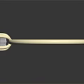Chic Gold Ring Clothing Accessory With Clear Gemstone And Engraved Band Design