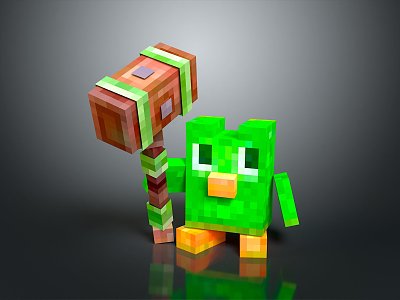 Toy Pixel Figure Toy Next Generation Item 3 Print 3d model