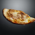 Perfectly Baked Golden Brown Stuffed Turnover With Flaky Crust Crispy Surface And Savory Fillings