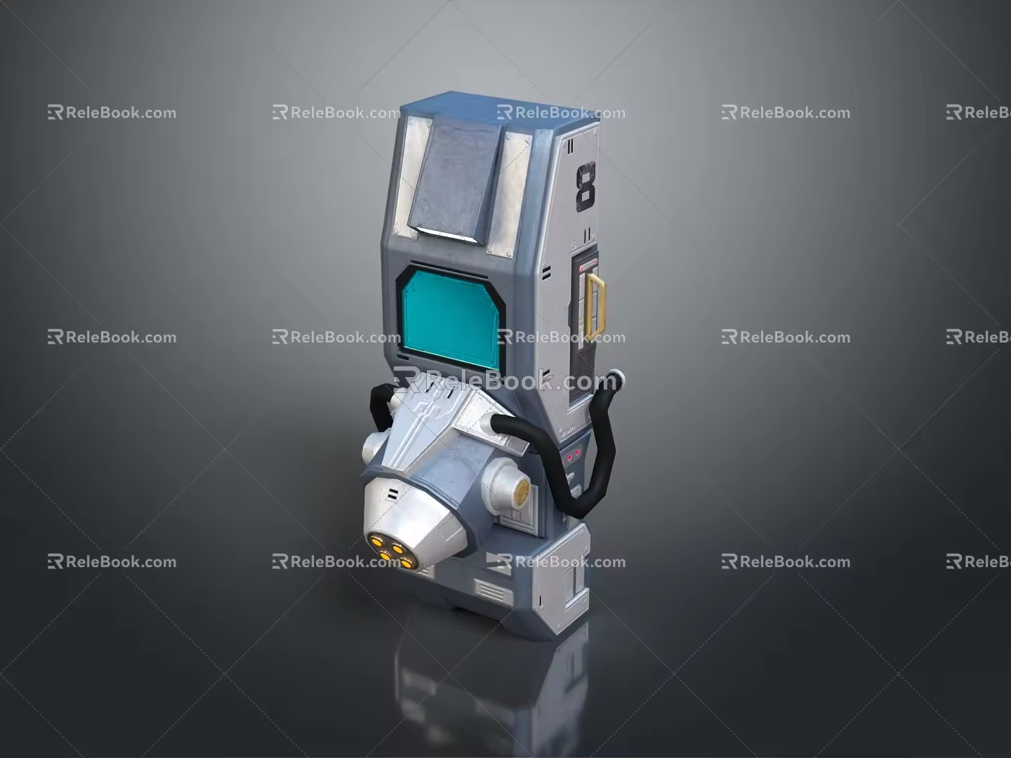 Sci-fi Items Sci-fi Components High-tech Components Sci-fi Equipment Sci-fi Scene Sci-fi Environment Game Scene 3d model