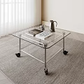 Modern coffee table 3d model