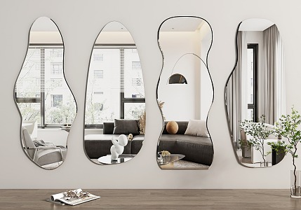 Modern Mirror 3d model