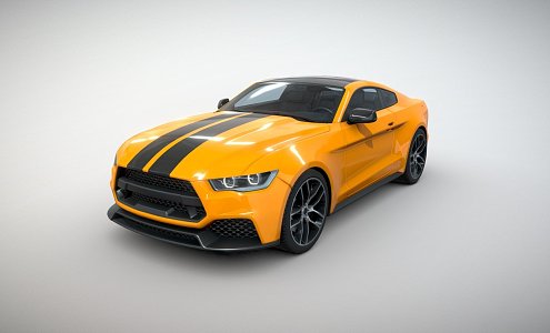 HD realistic car 3d model