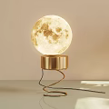Light Luxury Table Lamp Table Lamp Moon Lamp 3d model